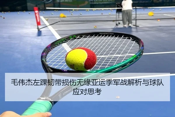 毛伟杰左踝韧带损伤无缘亚运季军战解析与球队应对思考（WukongSports）